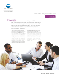 ECM, Brochure, Konica-Minolta, OFFICECORP, Inc.