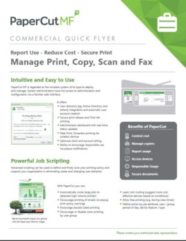 Papercut, Mf, Commercial, OFFICECORP, Inc.